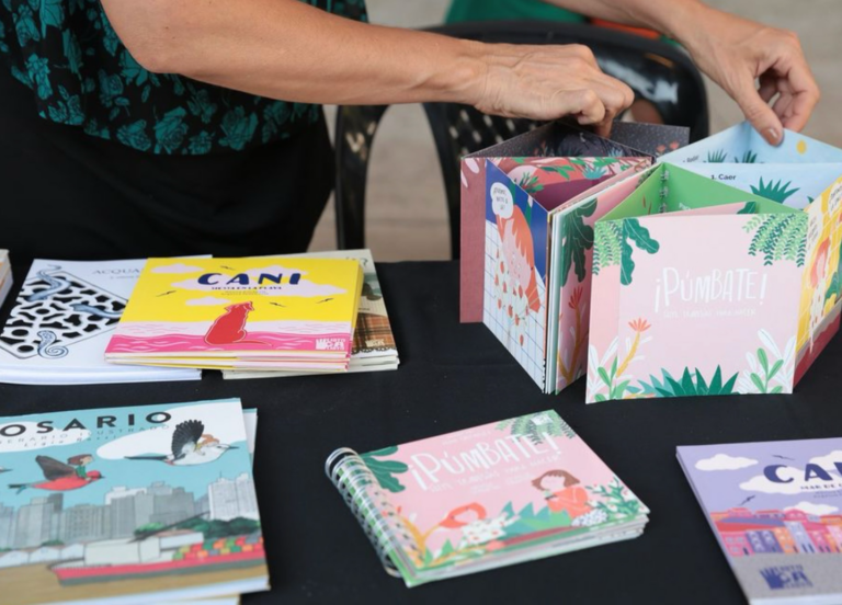 Feria editorial, arte impreso y poesía en la Terraza de Plataforma Lavardén