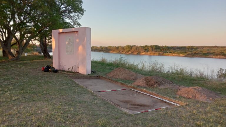 Hallazgo inédito en el Parque Arqueológico Santa Fe la Vieja