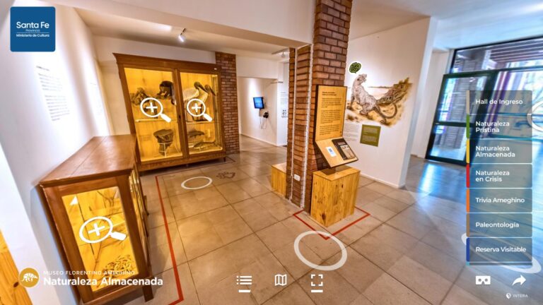 Ameghino 360: recorrido virtual por el museo de Ciencias Naturales de Santa Fe