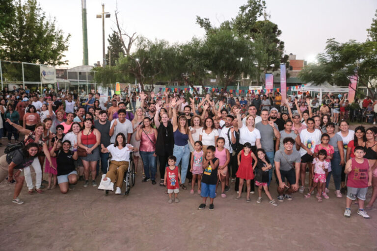Soy en mi barrio: Provincia organizó un encuentro de convivencia y participación