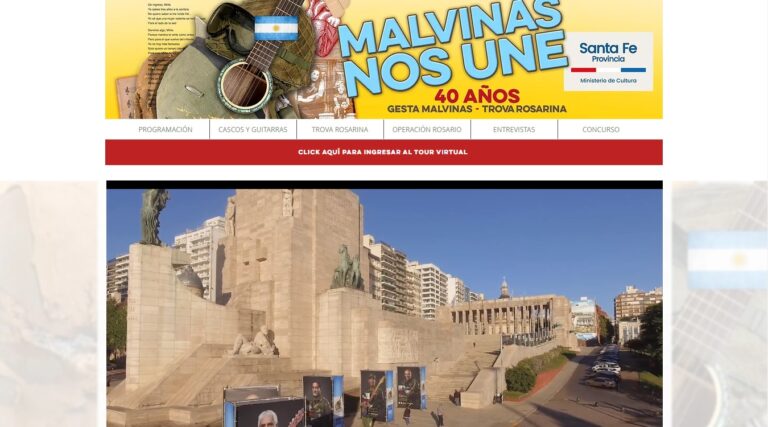 Cultura lanza la plataforma web “Malvinas nos Une”