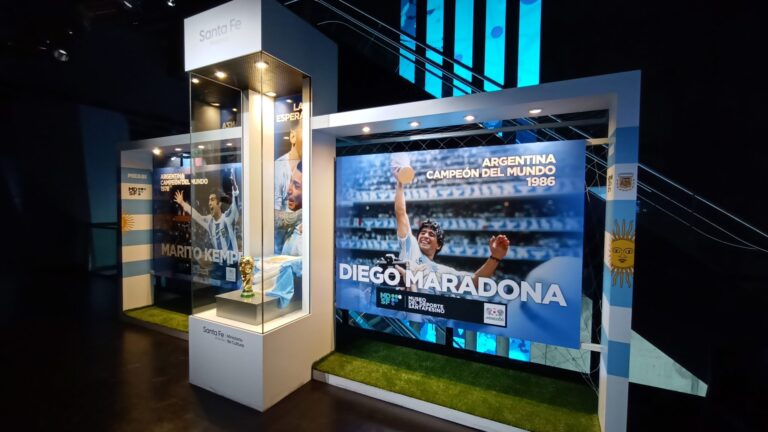 La provincia invita a fotografiarse con la Copa del Mundo Qatar 2022 en el Museo del Deporte