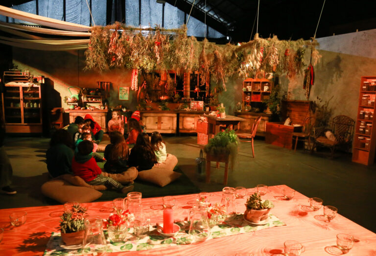 Magia, plantas y arte se combinan en una actividad recreativa para infancias