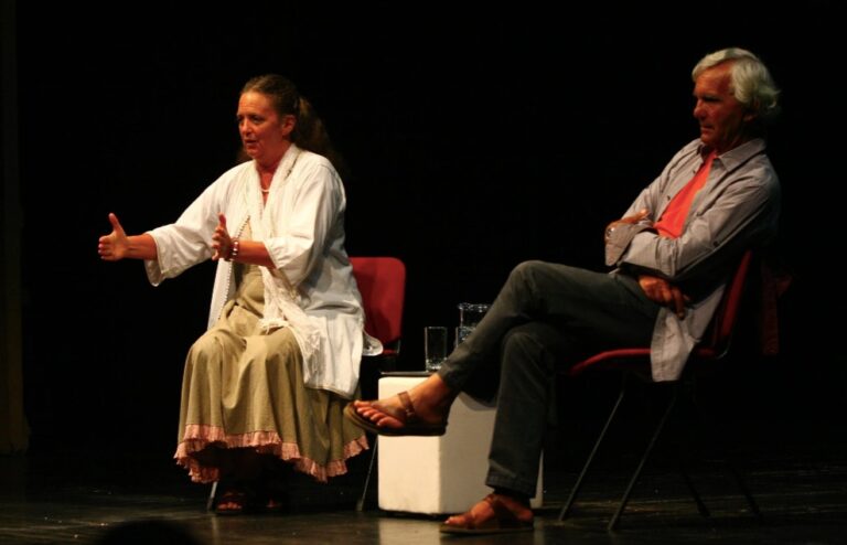 Clase magistral de Eugenio Barba y Julia Varley