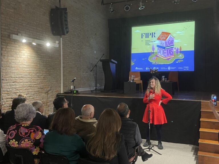 Quedó inaugurada la 31° edición del Festival Internacional de Poesía de Rosario