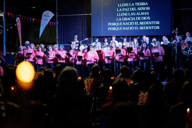 “Santa Fe Canta la Navidad” tuvo su primera gala coral en San Justo