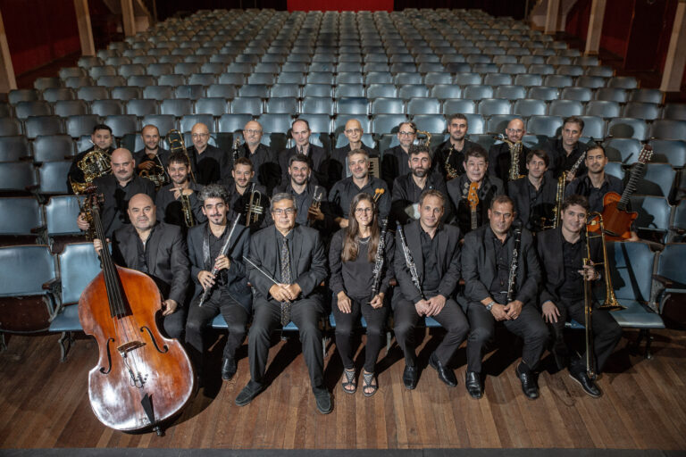 Concierto del Ensamble Municipal de Vientos de Rosario en Plataforma Lavardén